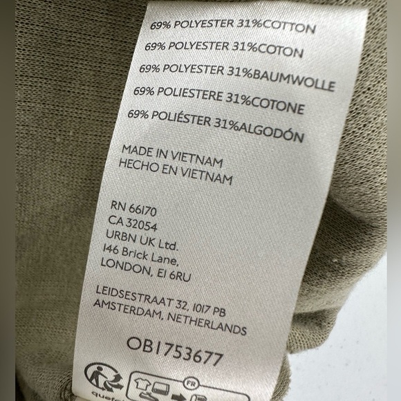 We The Free Back At Ya Oversized Tee Sweater Sea Horse Green by Free People - Picture 11 of 13